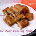 Brown Butter Chocolate Chip Blondies