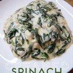 A quiet return with Creamed Spinach